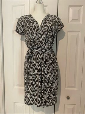 Banana Republic Factory | Dresses | Banana Republic Factory Brown Plaid  Midi Wrap Dress | Poshmark